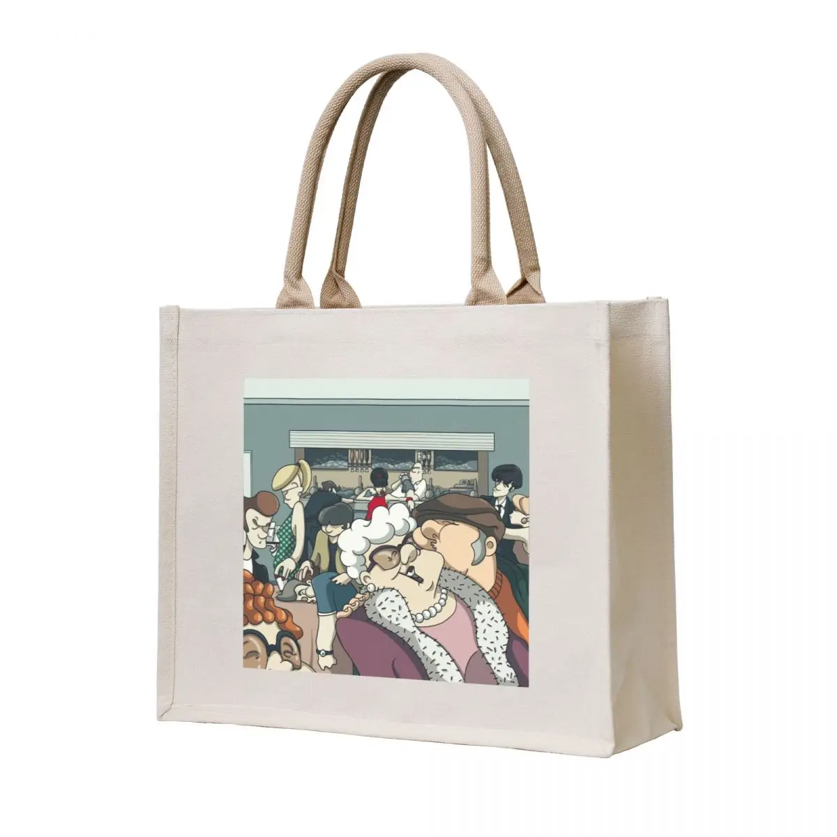 

Closing Time Tote Bag tote bag men Lady bags reusable shopping bag custom fabric