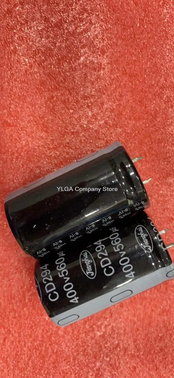 560UF  CD294 400V560UF 105 degrees    New   electrolytic capacitor     400V  CD293 680UF