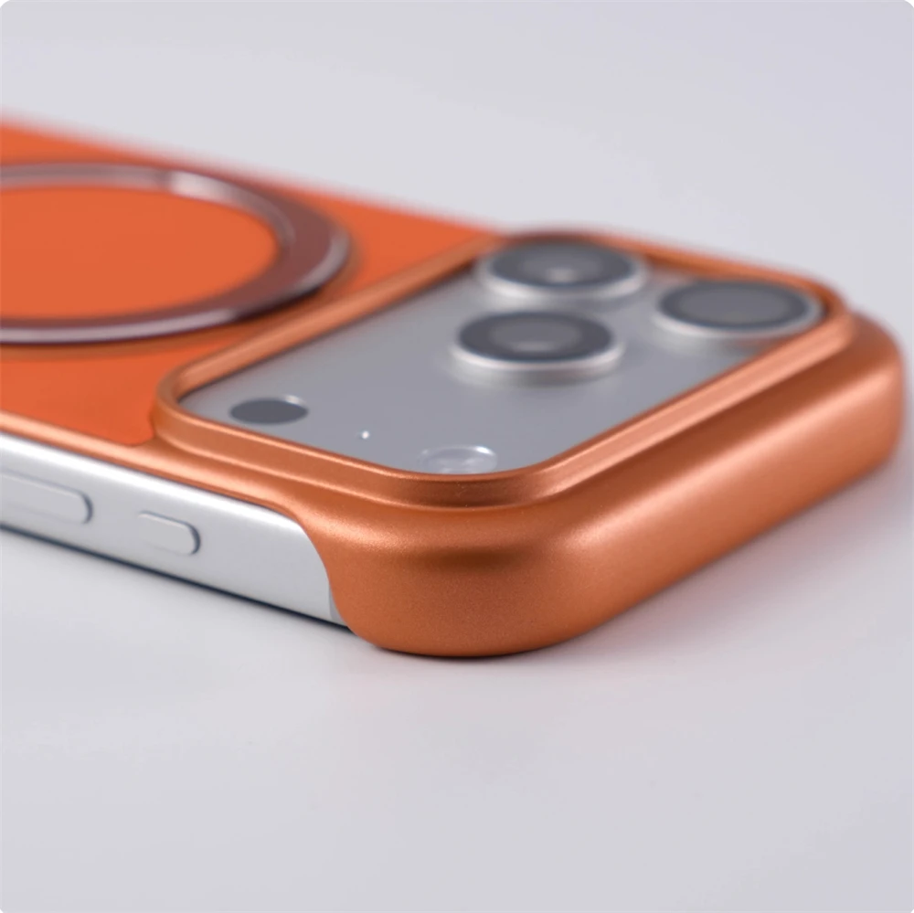 Ultracienkie, bezramkowe etui magnetyczne z podstawką do iPhone'a 17 Pro Max Air 16 15 14 Plus 13 12, kompatybilne z bezprzewodowym ładowaniem MagSafe. — zdjęcie produktu 6