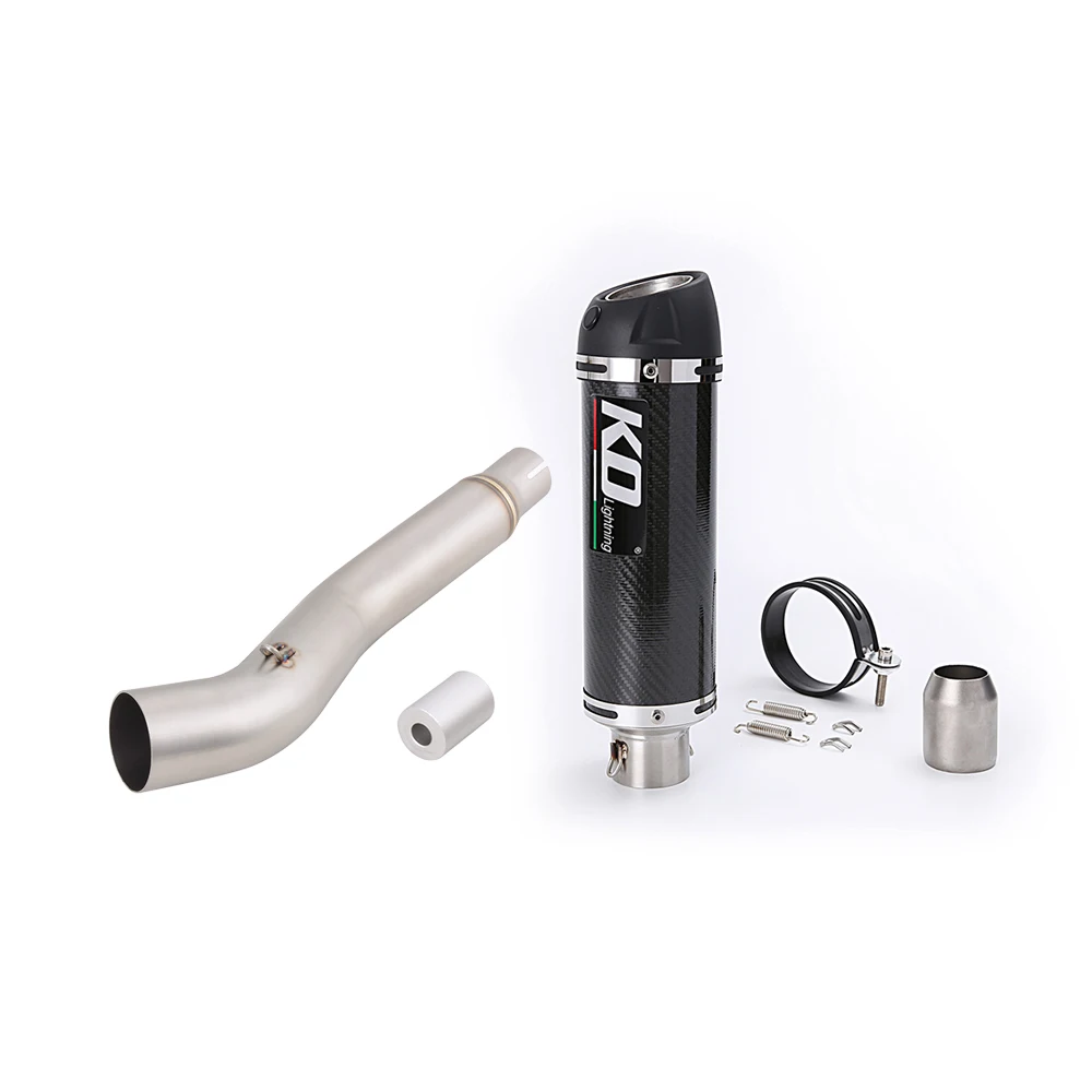 Slip On For Honda CBR250R 2011-2016 Motorcycle Exhaust System Stainless Steel Mid Link Pipe Escape Moto Muffler DB Killer