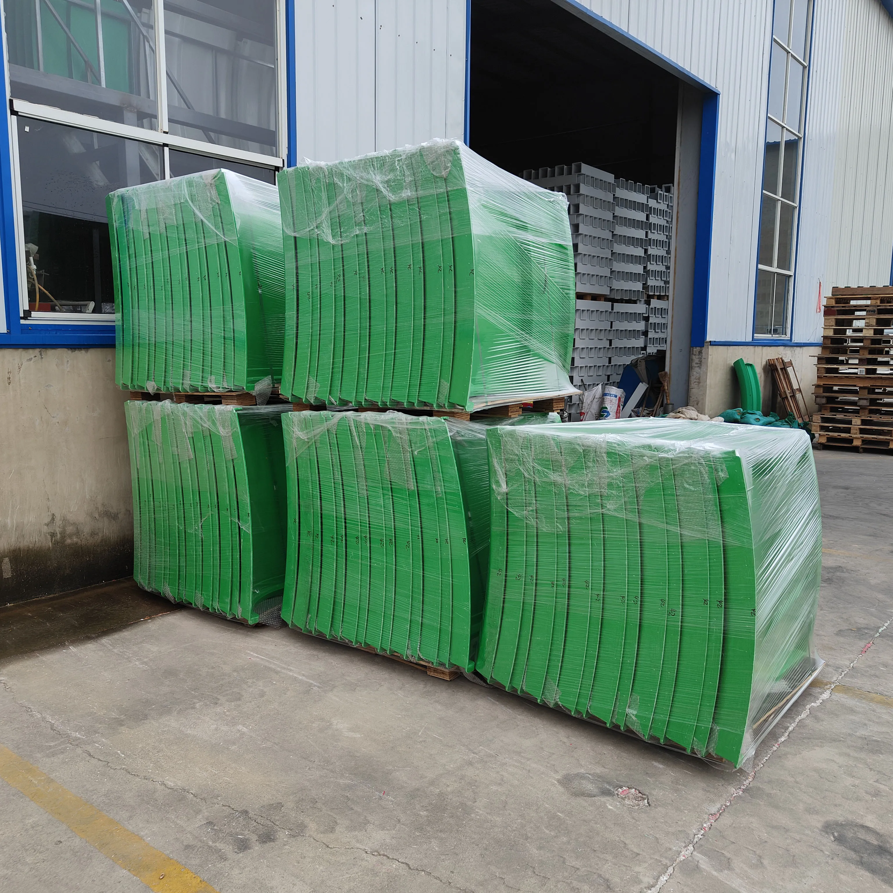 Glass Hand Lay-up FRP Cooling Tower Spare Parts Industry Cooling Tower Fan Stack Fiber view 5