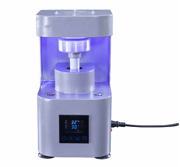 

8cm Diameter Dual Heating Platens 0.5-1 Ton Automatic High Pressure Heat Press Machine