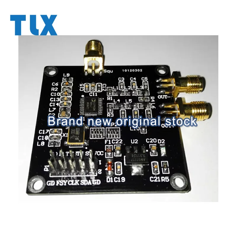 AD9834 module DDS signal generator sinusoidal square triangular wave frequency phase waveform controllable