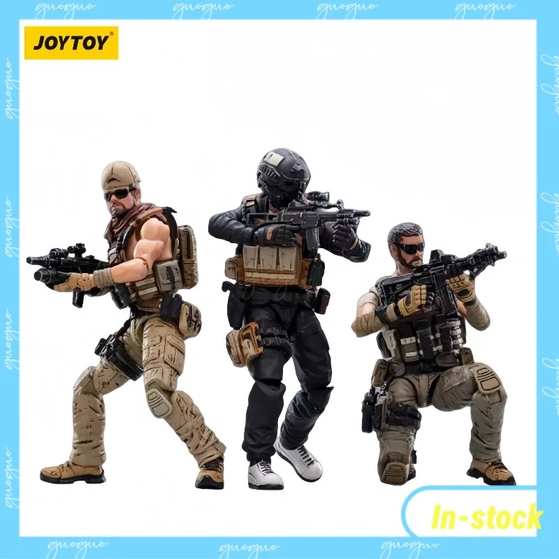 

【Spot】JOYTOY Dark Source 1/18 Mercenary Trio Movable Soldier Model Toy Collection Ornaments