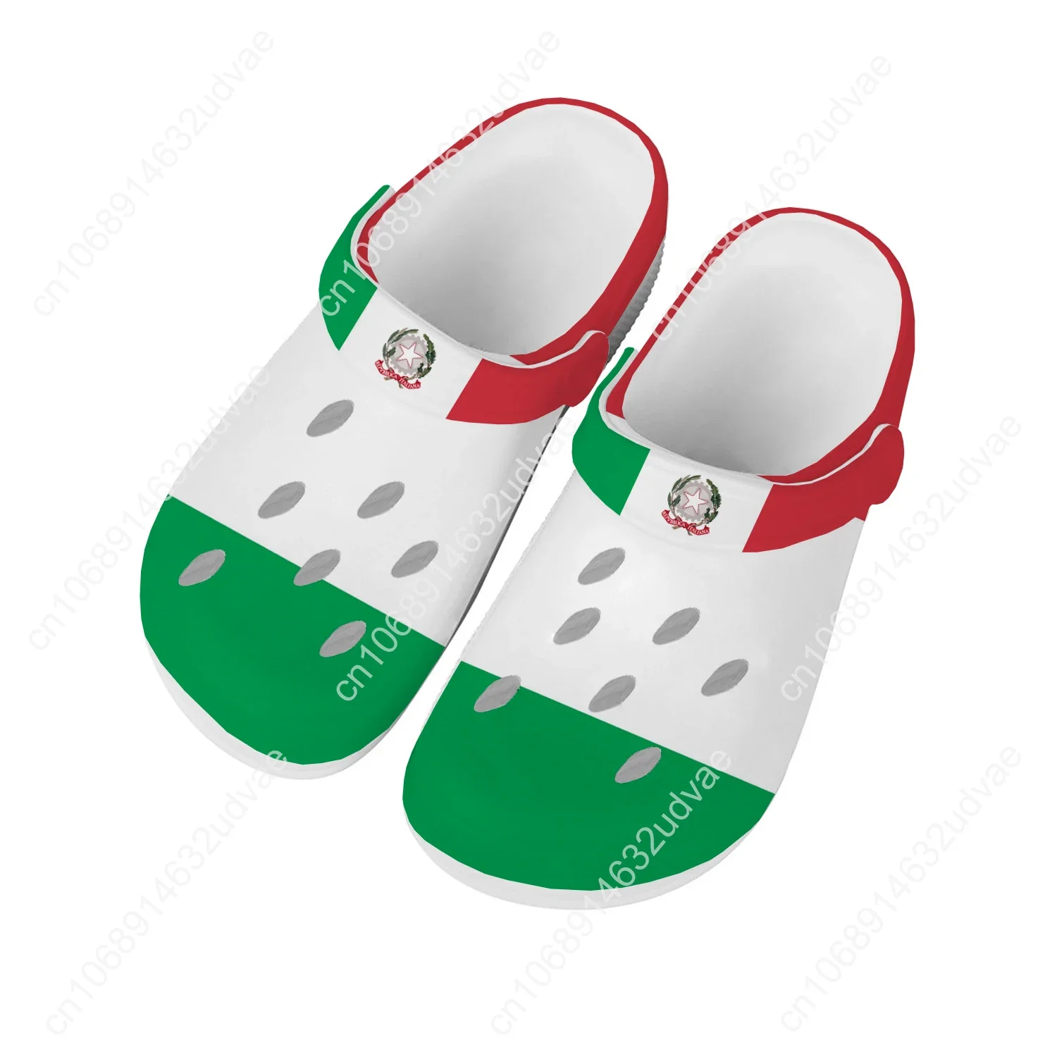 Italy Flat Water Shoes Men Women Teenager High Quality Fashion Home Garden Clogs Custom Sandals Beach Breathable Hole Slippers
