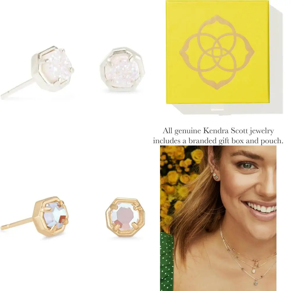 

Women's Fashionable Stud Earrings, Elegant Nola Style, Trendy Jewelry for Everyday Wear