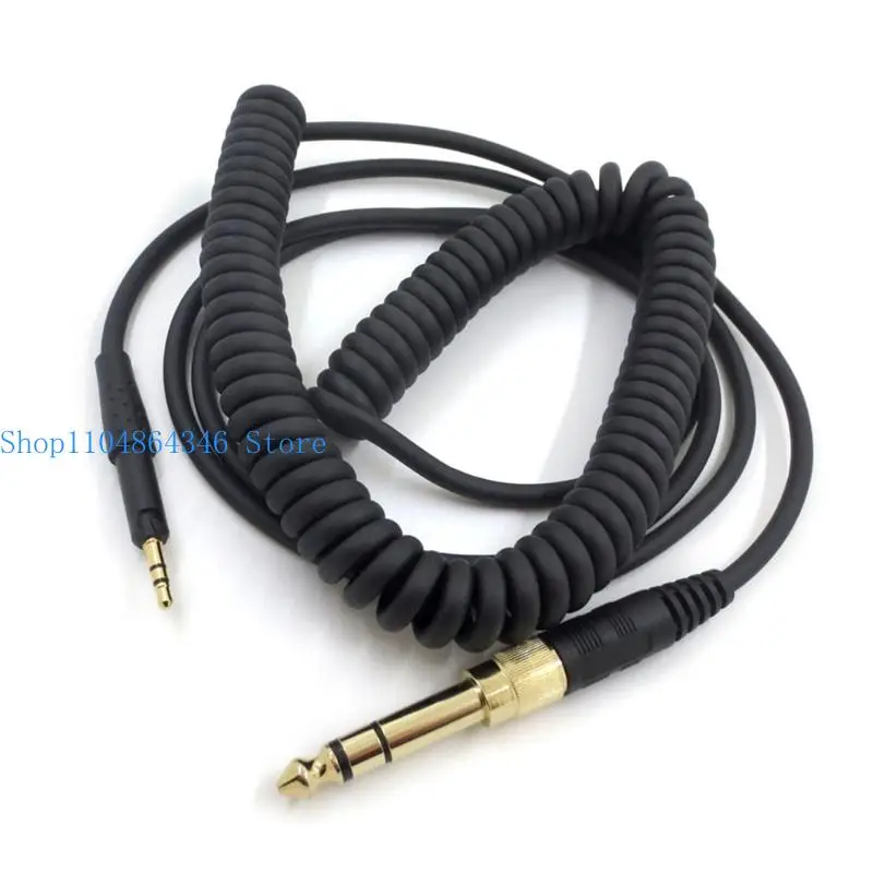 652F Robust and Reliable Headphone Lead with 6.35mm Jack and Spring Clips for  HD6DJ MIX HD8 HD7 HD598 HD2.30 view 2