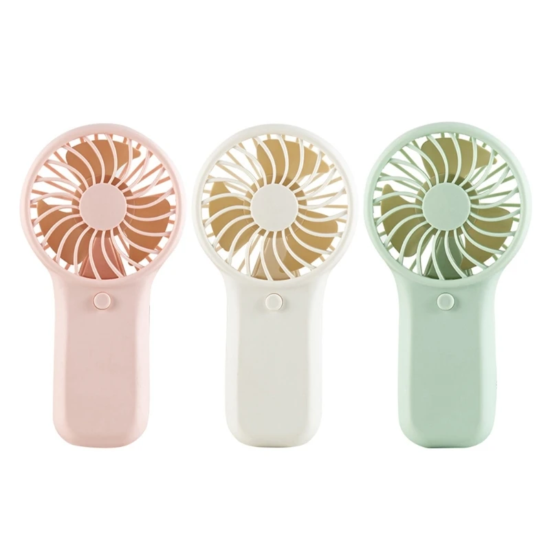 Miniature Travel Fan Battery Powered Cooling Device Strong Wind Output E65A