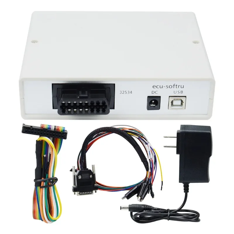 J2534 ECU Programming Power Box Full Kit JTAG ECU Flash Connection Terminal Box Auto ECU Read Write Programming Tool