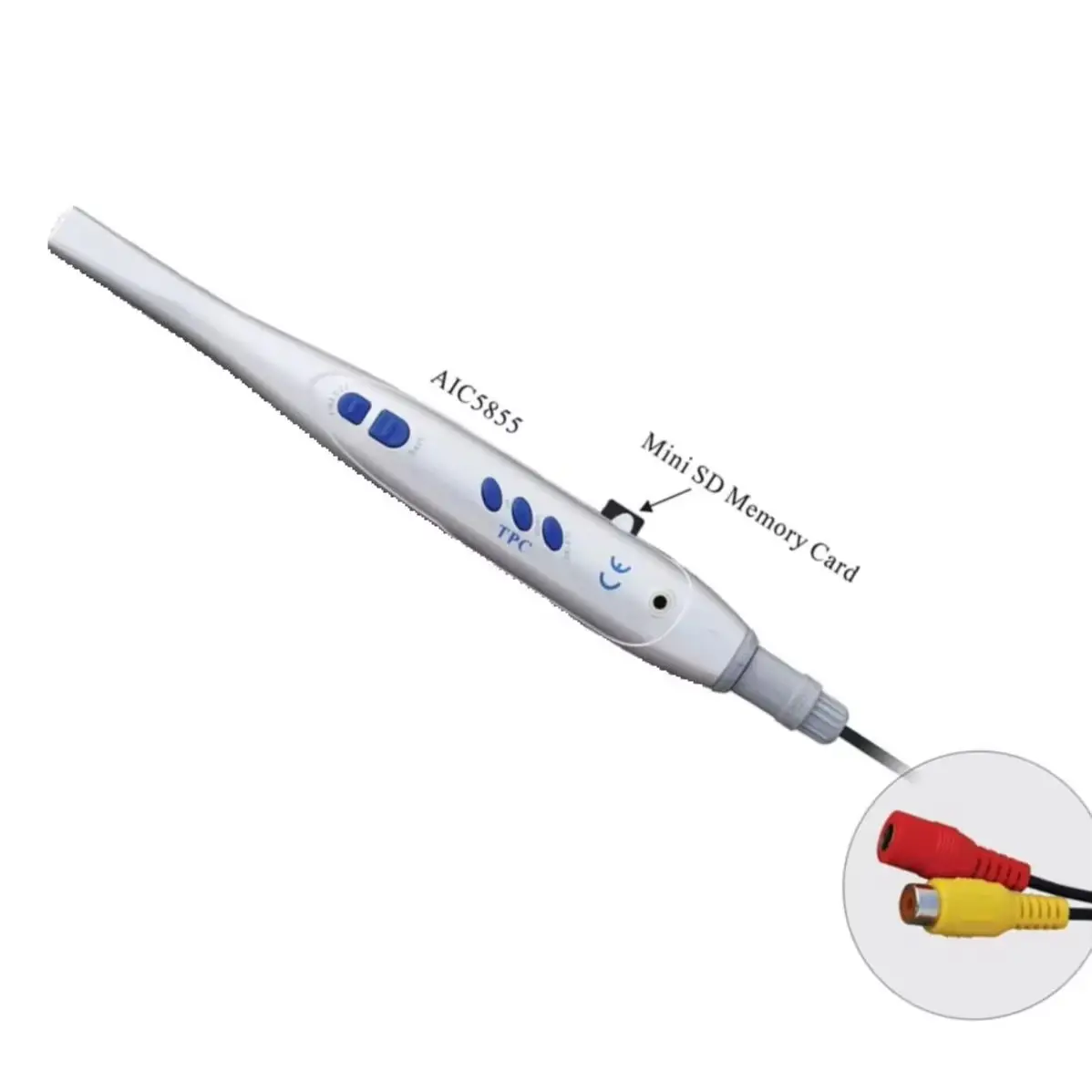 

Hot SellingTPC Advance CAM dental Wireless Intraoral Camera Systems AIC5925B+AIC5855 Mini SD Card Camera System with CE Approved