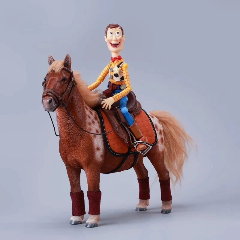 

1/6 Scale Cute straight bangs Pony Simulation Horse Animal Model for 12" Soldier Action Figures Decoration Props In Stock