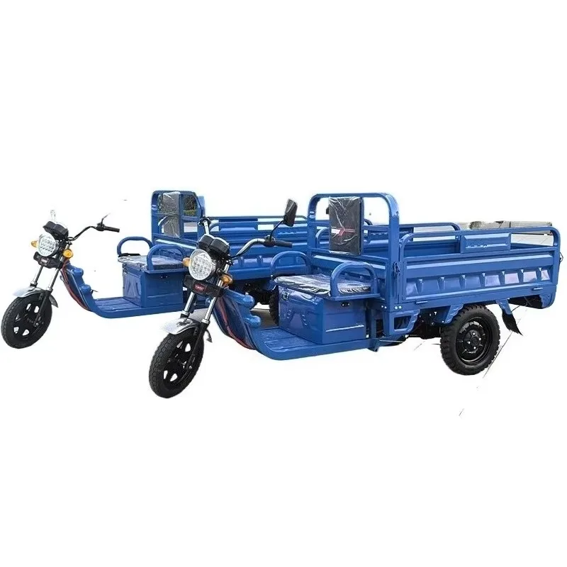 Load Electric Tricycle, Heavy Duty E-Trike for Farm Express Household Transport