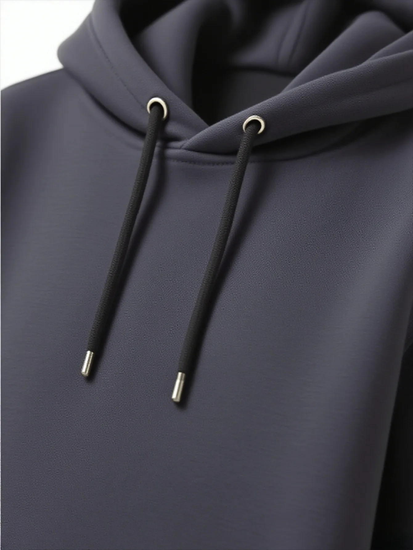 سويت شيرت رجالي فضفاض بقلنسوة 270 جرام، بلوفر أسود ملابس الشارع، هوديس كاجوال على الطراز الأمريكي، مناسب لفصول الشتاء #4