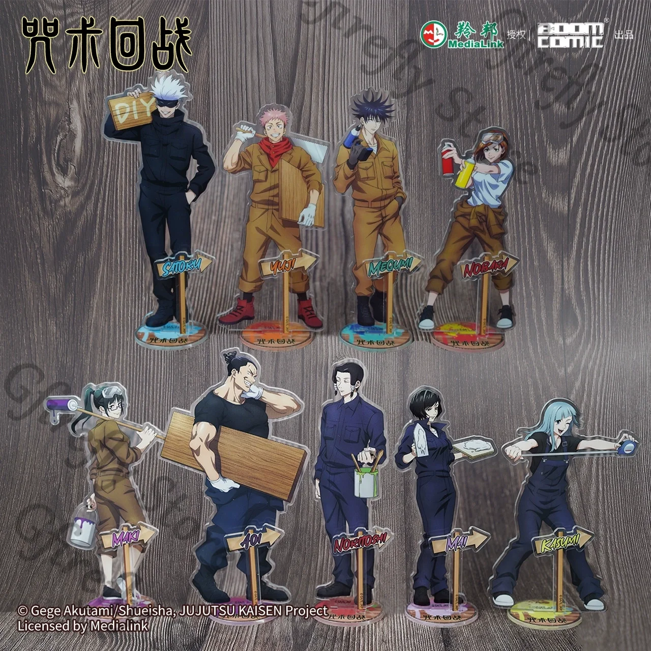 

Zenin Maki Todo Aoi Miwa Kasumi Satoru Gojo Mai Acrylic Standing Plate Ornaments Jujutsu Kaisen Limited Legal Edition Gift