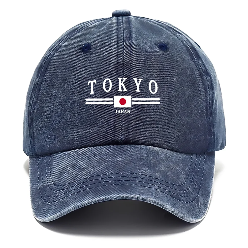 1pc Japan Flag & Nihon/ Yokohama Print Washable Cap - Adjustable Unisex Outdoor Hat Suitable for Men & Women, Casual Travel Souv - view 6