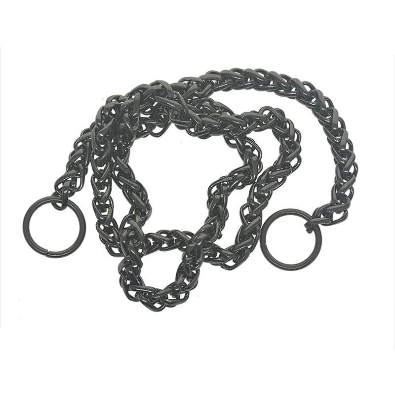 Custom Length 6mm Thick Biker Snake BSK Chain Silver Black Bronze 30cm-100cm for Wallet Jeans FOB Keychain Bag Strap DIY