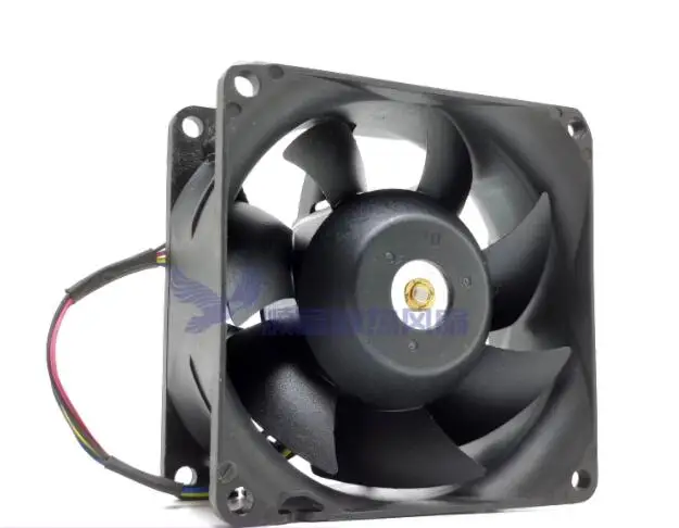 HK FAN AB8038V12 DC 12V 3.5A 80x80x38mm 4-Wire Server Cooling Fan