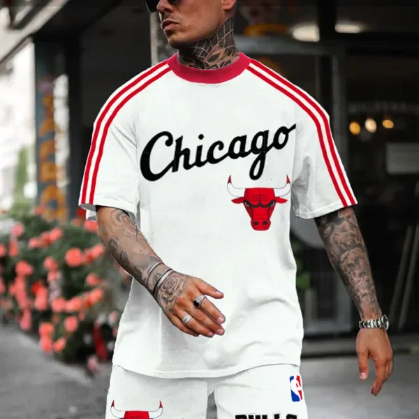 Trendy Summer Sweatshirt Hip Hop # 23 LAKER 3D Printed Pattern Loose Top T-shirt Suitable for Outdoor Use