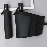 8 Ribs Travel Rain Sun Windproof Multi-color Travel Umbrella Manual Opening and Closing