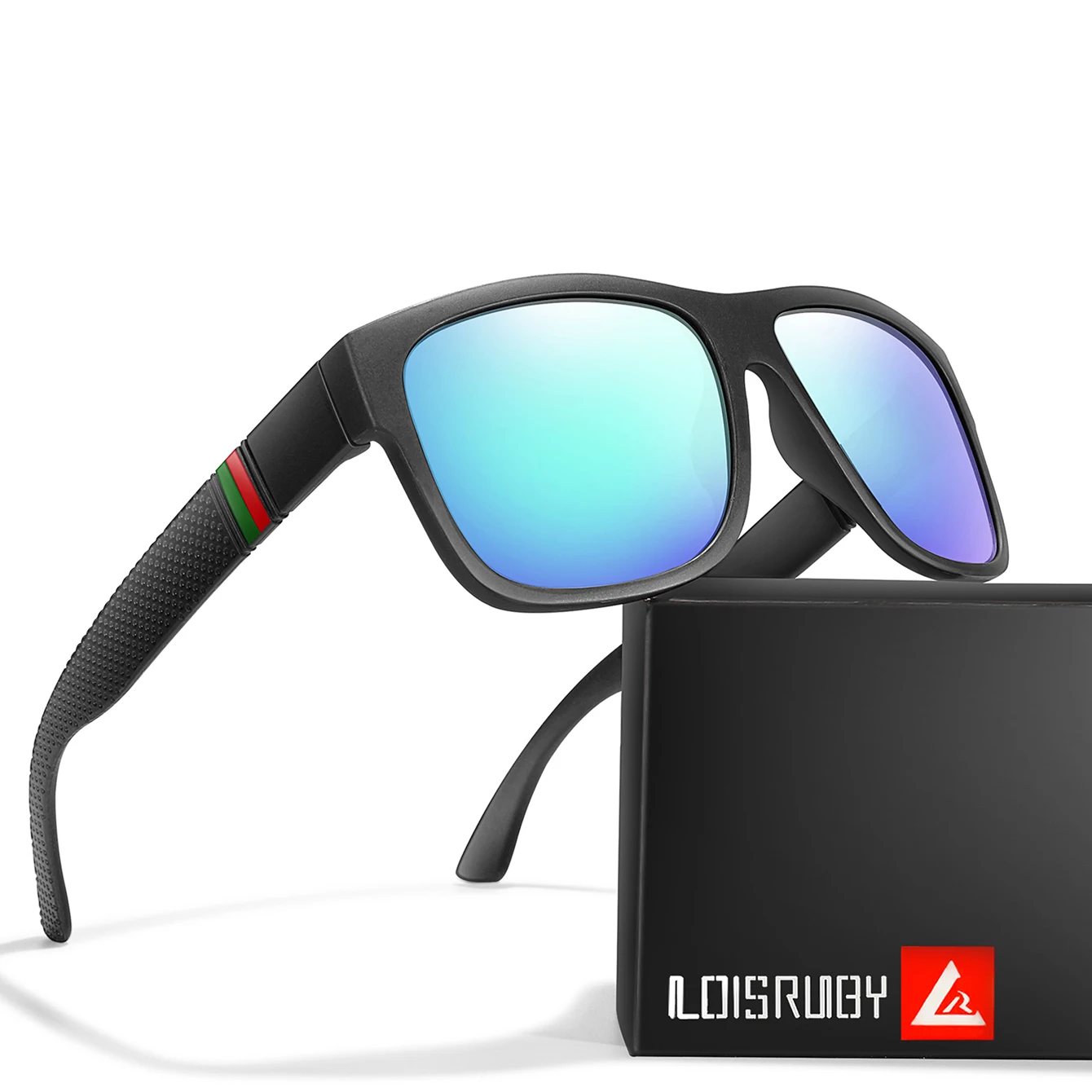 AliExpress LOISRUBY Stylish Brand Polarized Sunglasses Men Outdoor Driving Casual Cycling Running Fishing Square Sunglasses Vintage Large Frame