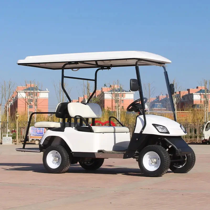 2024 New MA Model Lithium Battery Operated Electric Sightseeing Bus Golf Cart 4 6 Seat 4 Wheel Drive Golf Cart Electric