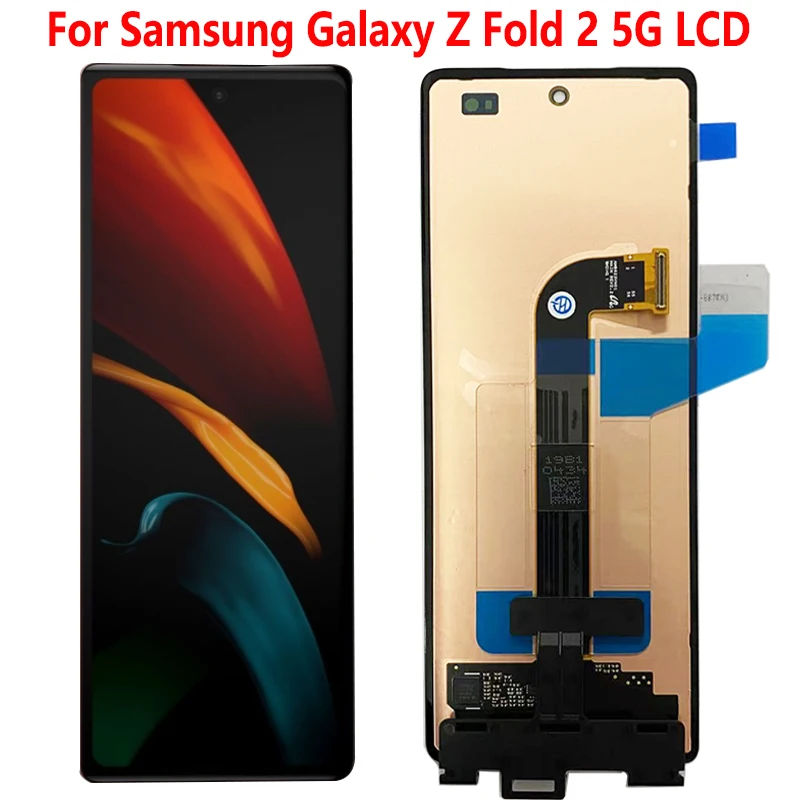 

SUPER AMOLED Fold 2 Display For Samsung Z Fold 2 F916B, F916U, F916U1, F916N, F9160, F916W Display Touch Screen Repair