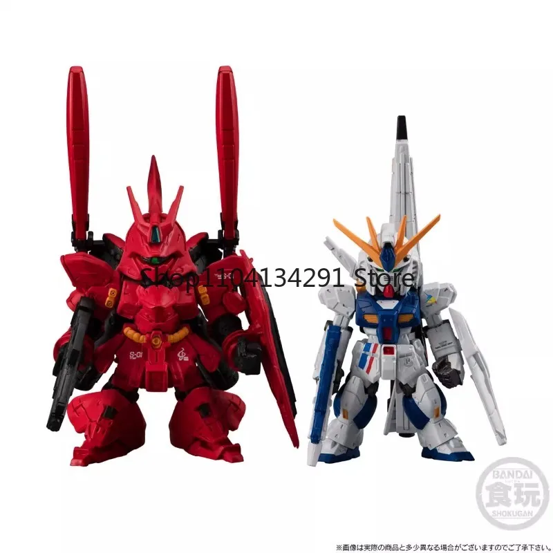 Bandai Original GUNDAM CONVERGE CORE อะนิเมะรูป RX-93FF MSN-04FF แอ็คชั่นฟิกเกอร์ของเล่นสำหรับชายหญิงเด็กของขวัญวันเกิด
