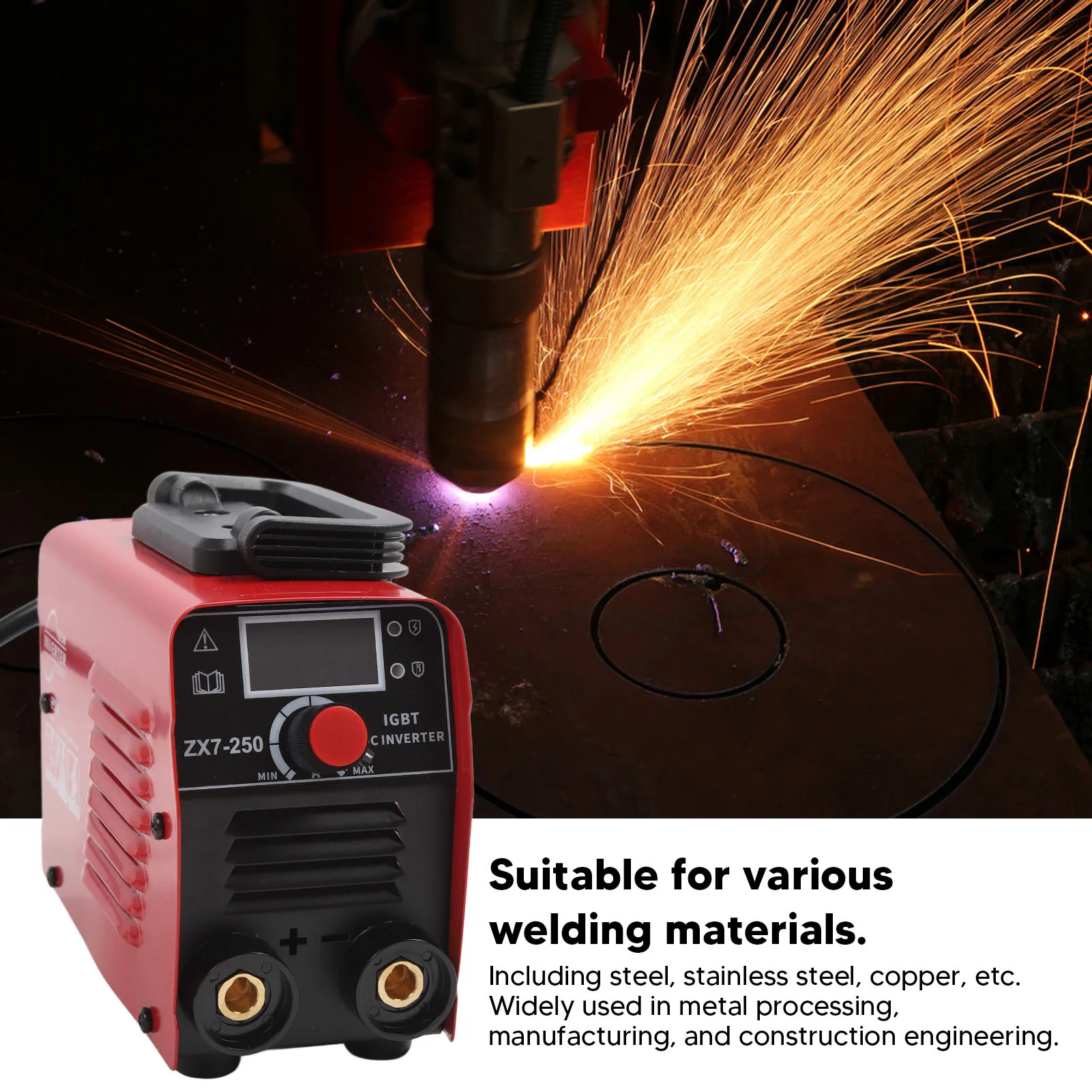 

250A Welding Machine Arc Welder Machine 250A Output Inverter Welding Machine for Metal Crafting