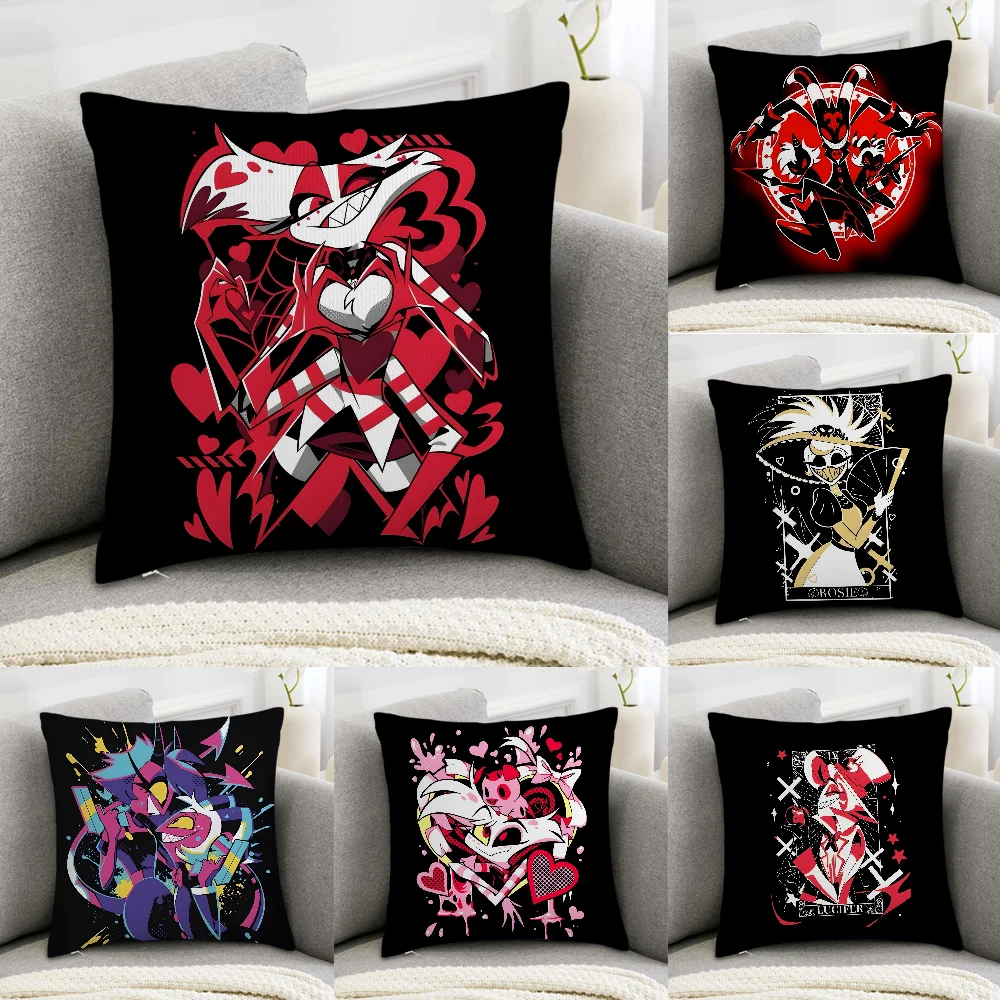 

H-Hazbins H-Hotels Pillow Case Sofa Decorative Home Double-sided Print Plush Square Throw Pillow Covers Cushion Decor Cover