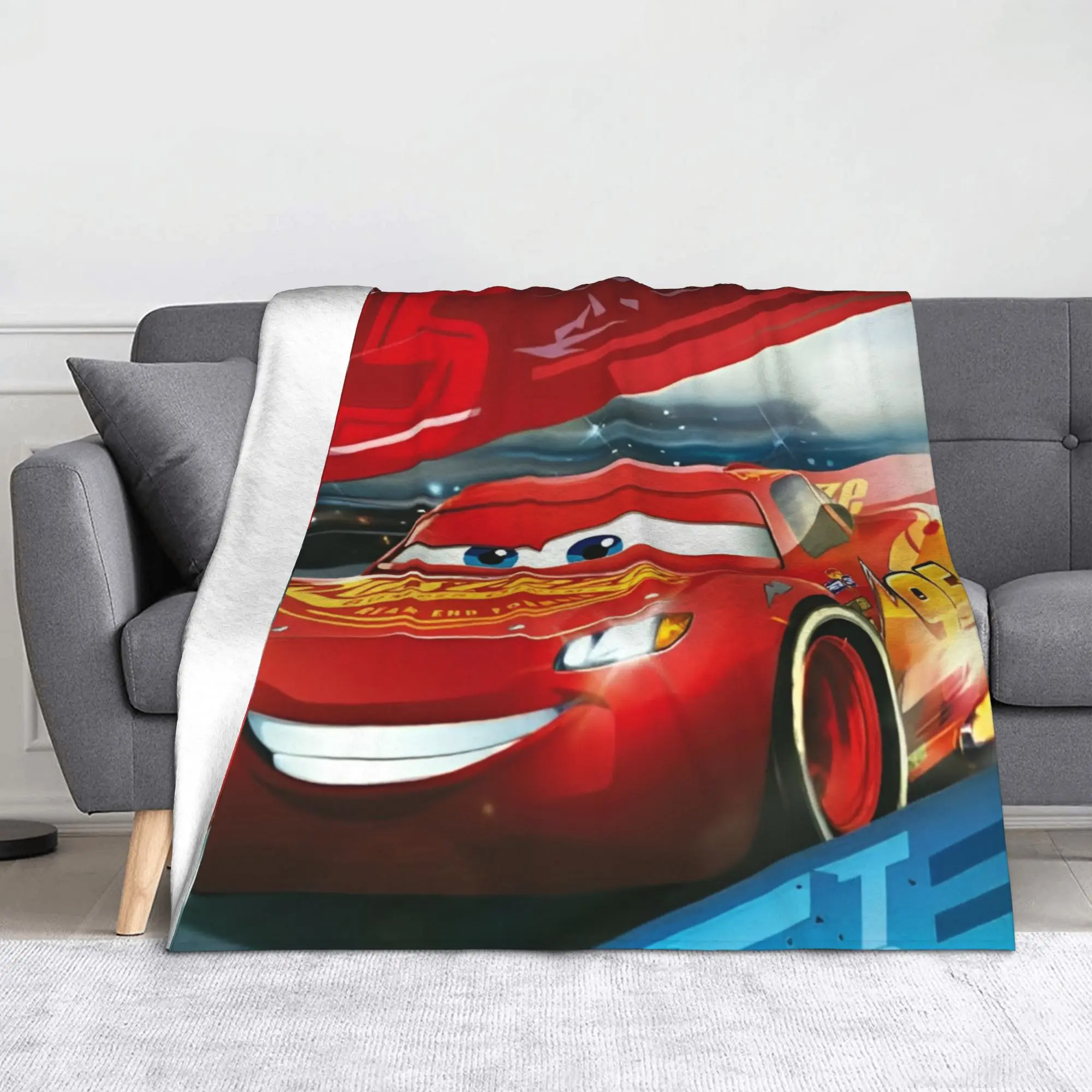 

Фланелевое одеяло Lightning Mcqueen Race to Win Awesome, пледы для дома, покрывала 200x150 см