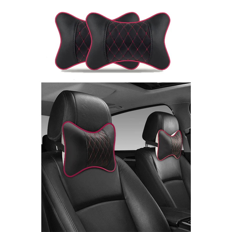 Car Neck Headrest Pillow Cushion for Volkswagen Tiguan Polo Passat B5 B6 B7 Golf 6 Golf 7 Jetta MK5 6