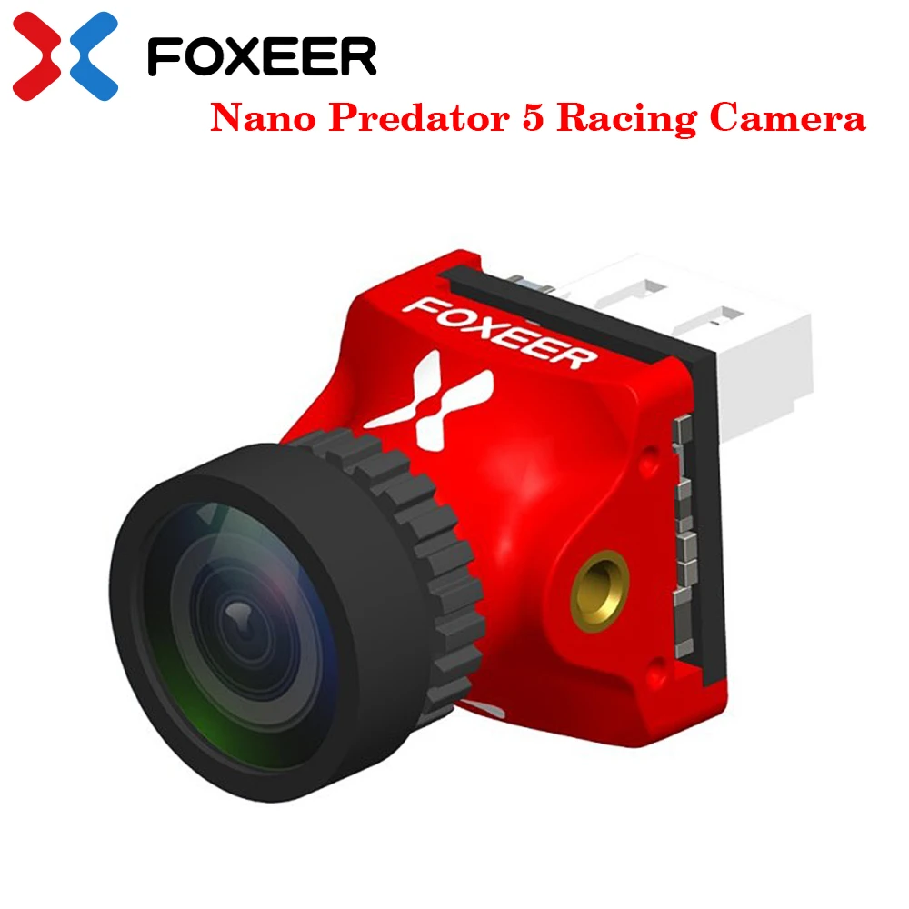 

FOXEER Nano Predator 5 гоночная камера CVBS с аналоговым сигналом 1000TVL 1/3 дюйма CMOS 4:3 / 16:9 PAL/NTSC OSD переключаемый для РУ FPV дрона