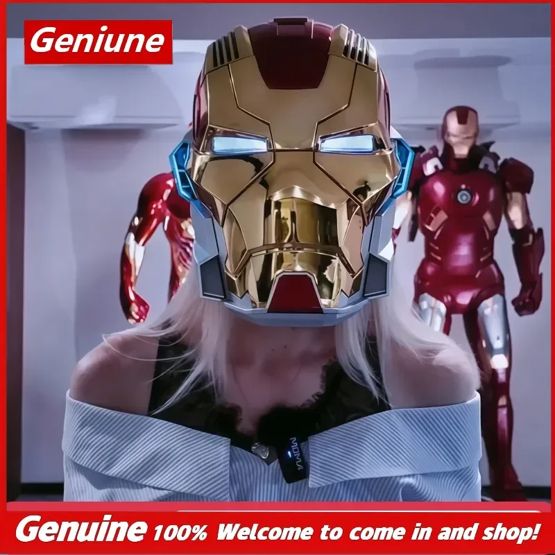 High Quality Iron Man Helmet Mk5 Mk7 Mk17 Mk50 Wearable Led Light Mask Cosplay Role Playing Collectible Gift For Adult - view 4