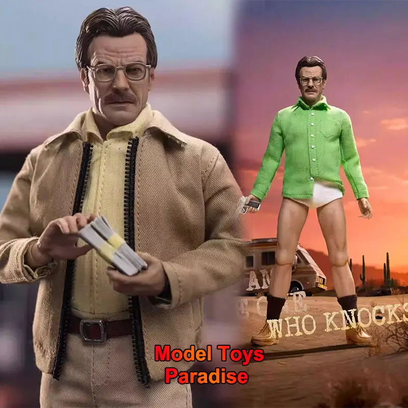 

In Stock Manipple Studio 1/12 Scale Collectible Action Figure Set - Old White Breaking Bad Soldier 6 Inch Full Model Toy Gift