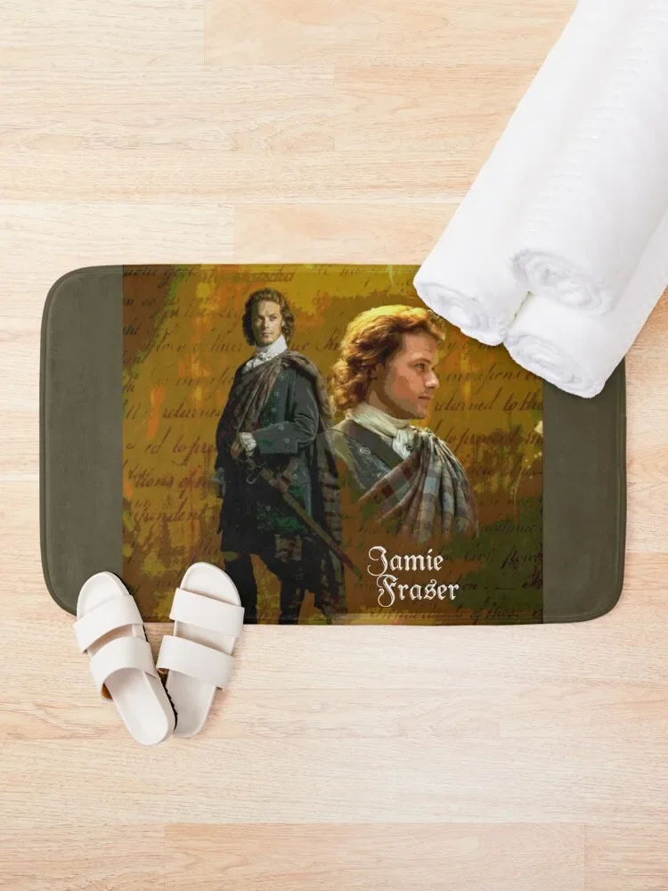 Jamie Fraser/Outlander Bath Mat For The Bathroom Sets Of Bathroom Accessories Mat