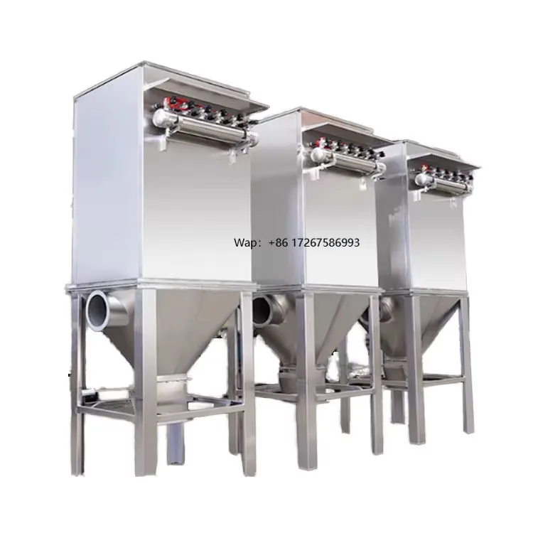 New Condition Baghouse Dust Collector Equipment Pulse Technology Industrial Woodworking Workshop Dust Removal 99.99% Efficiency