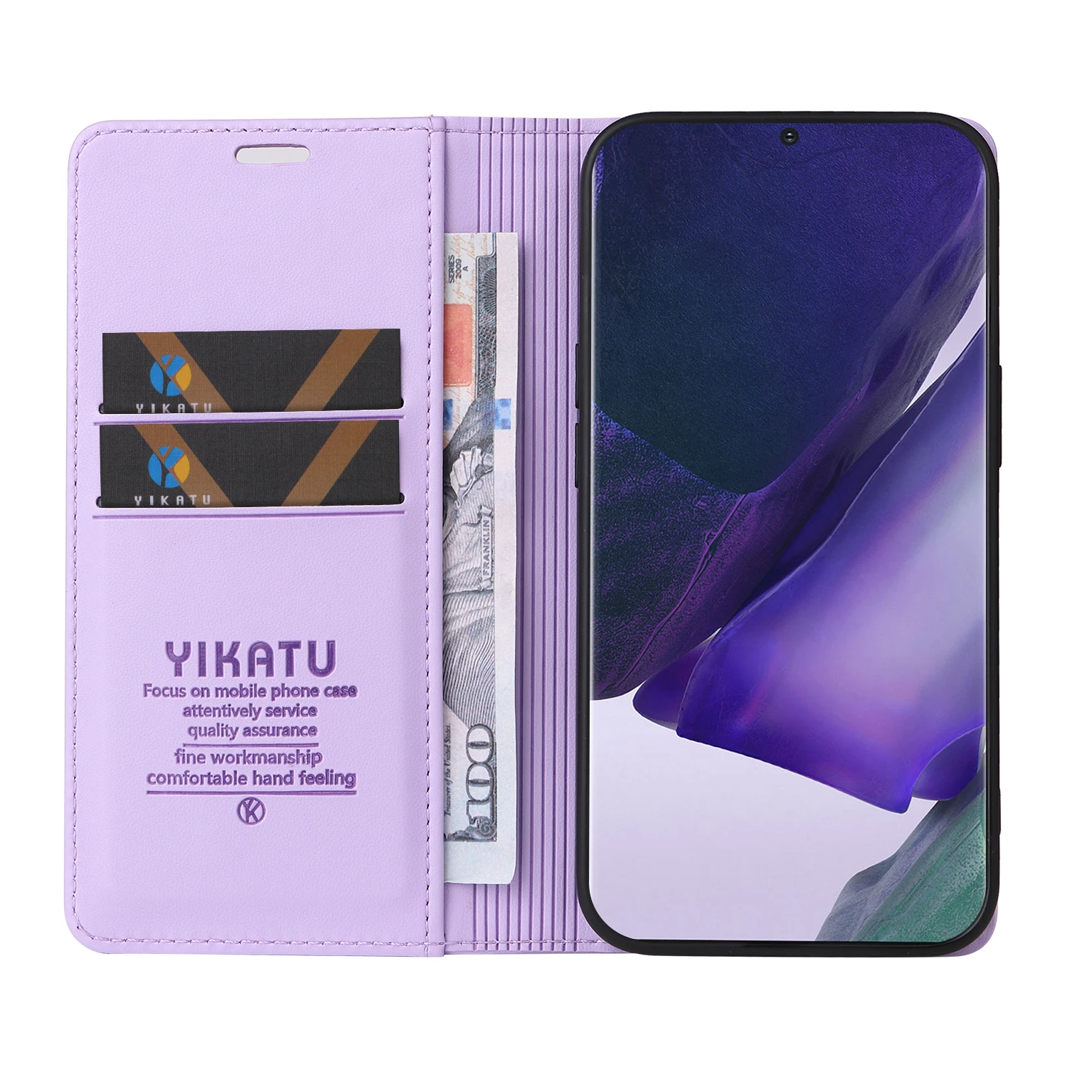 حافظة لهاتف سامسونج جالاكسي M 33 52 53 55 62 نوت 8 9 10 برو 20 حافظة هاتف مغناطيسية فاخرة للغاية لتخزين البطاقات والمال