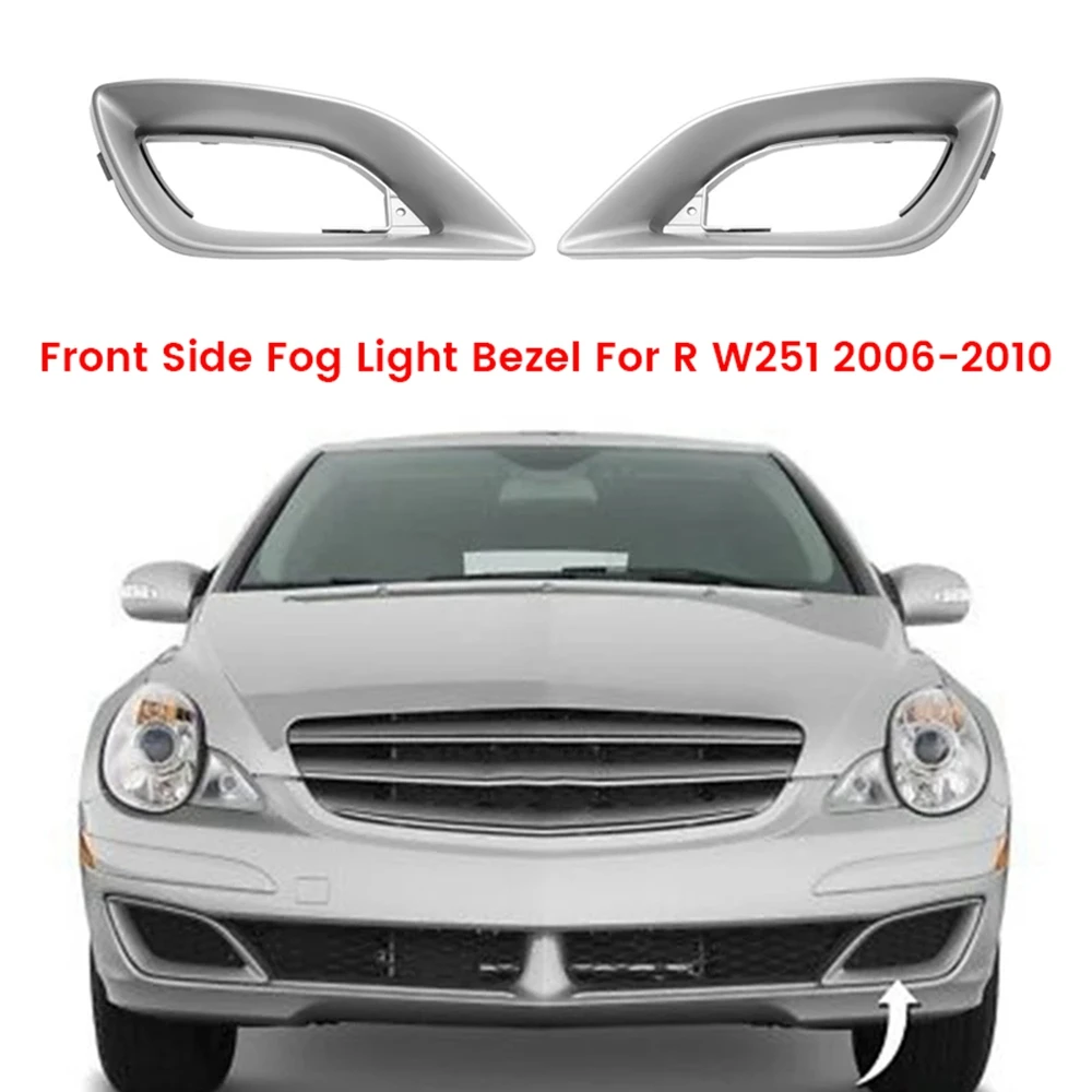 Lunette de Phare Antibrouillard Avant de Voiture, pour Mercedes-Benz R350 Wbulette 2006-2010 2518851923 2518852023