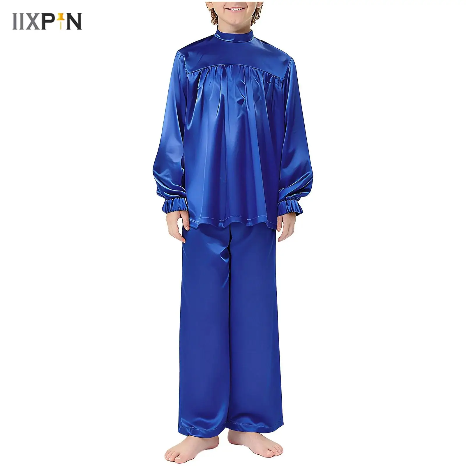 criancas-meninos-igreja-louvor-danca-liturgica-traje-mock-pescoco-manga-longa-cetim-topo-com-calcas-de-perna-larga-moderna-danca-lirica