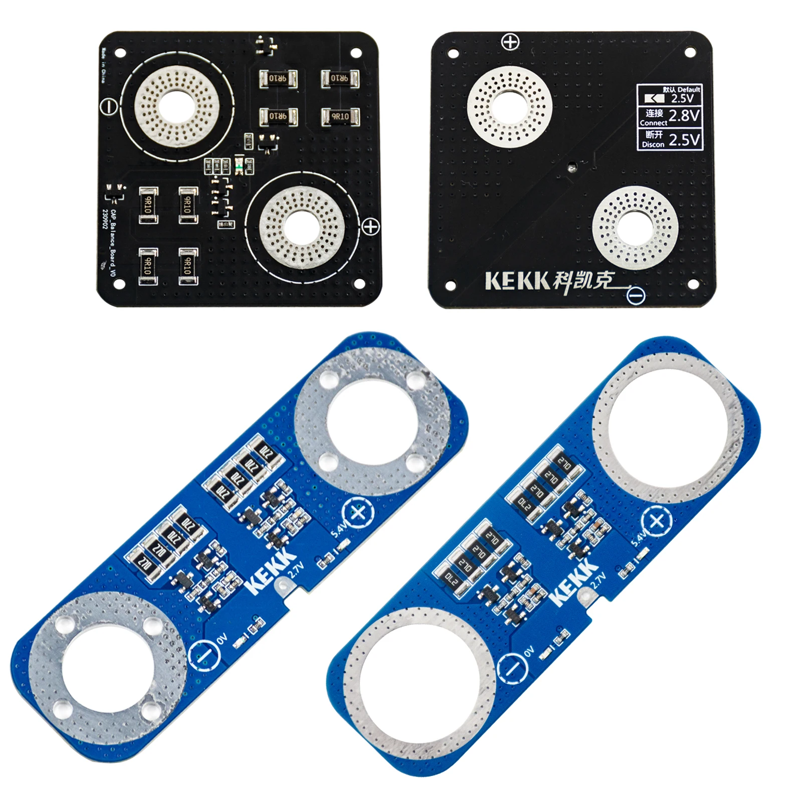 

2.8V 3000F 5.4V 1500F Super Farad Capacitor Voltage Stabilizing Balancing Plate Car Power Spot Welder Capacitor Regulator Board