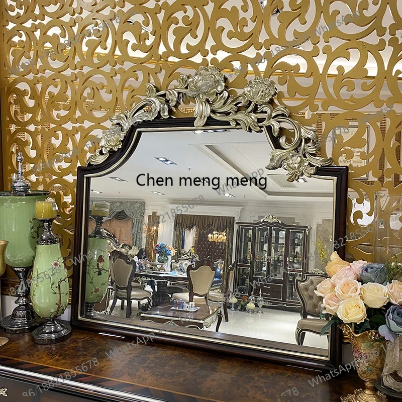 M183 aparador francês de madeira maciça estilo europeu tribunal luxo sala estar despensa armário armazenamento