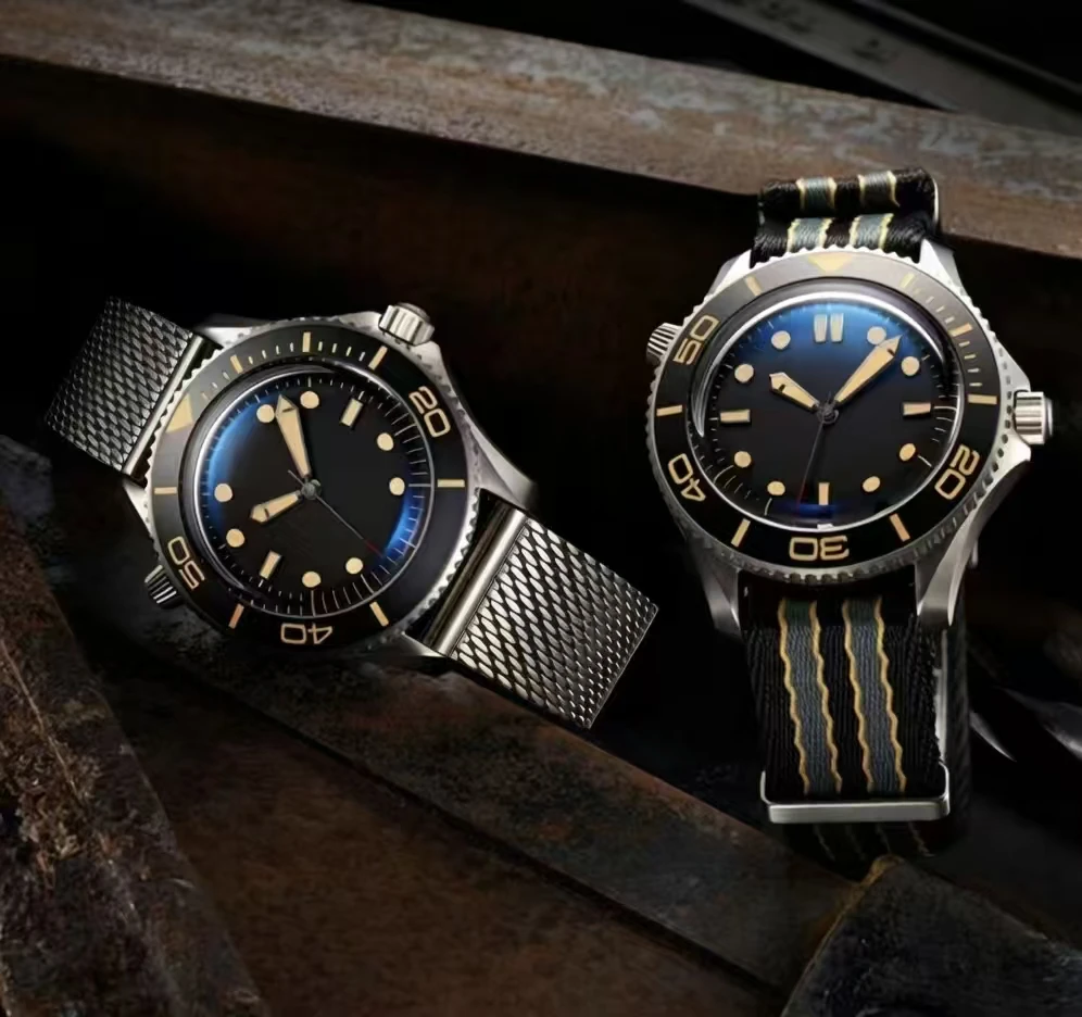 

2026 high-quality flawless mold ceramic bezel 007 luxury 42MM men's casual automatic mechanical watch