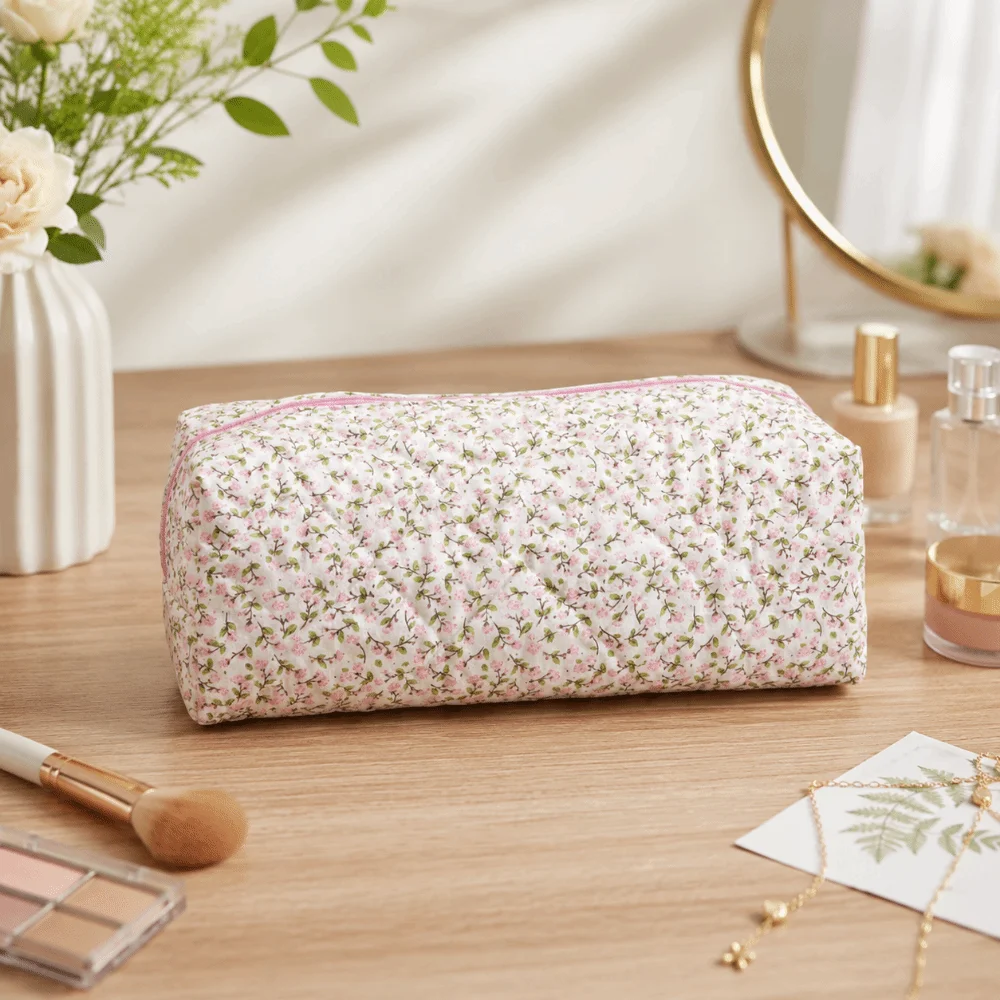 Soft Hair Dryer Storage Bag Dust-proof Large Capacity Curling Iron Carrying Case Portable Zipper Closure Curler Storage Bag