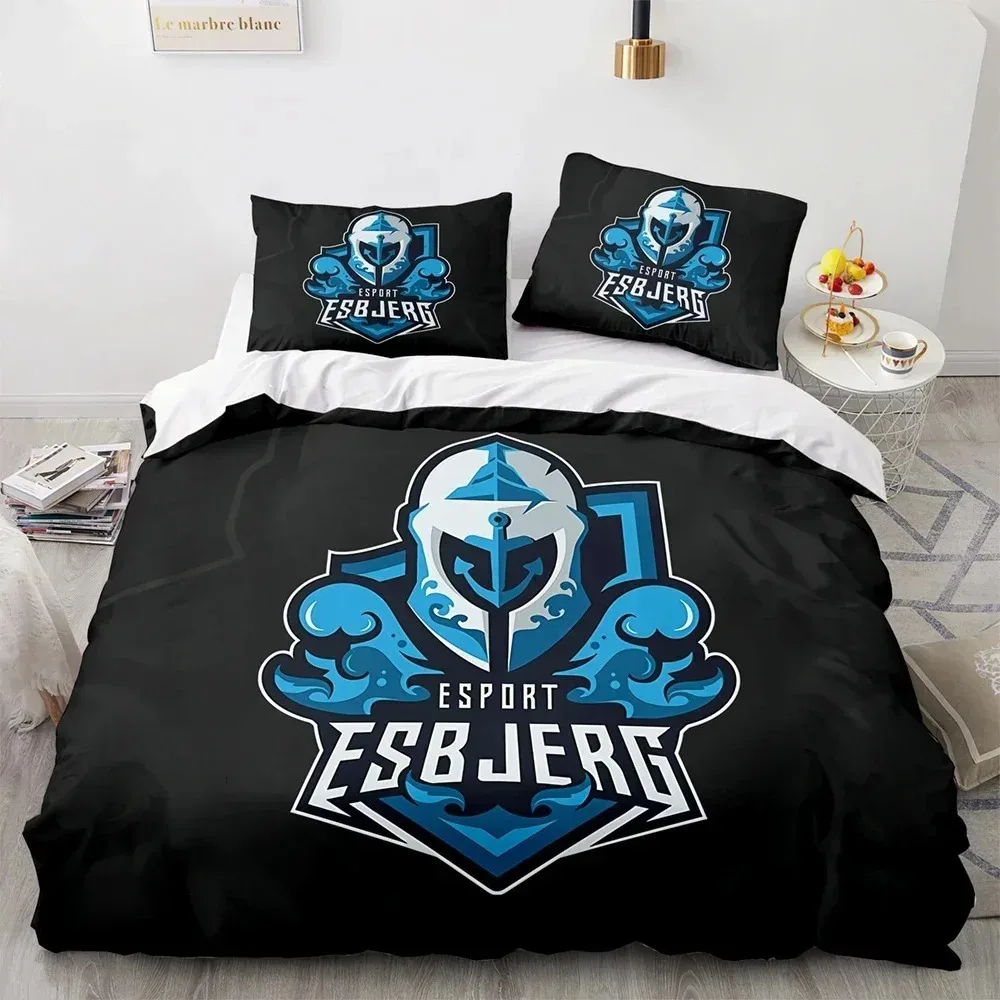 

3D Game Logo Bedding Set Single Twin Full Queen King Size Anime Logo Bed Set Adult Kid Bedroom Duvet cover Sets Home Textiles