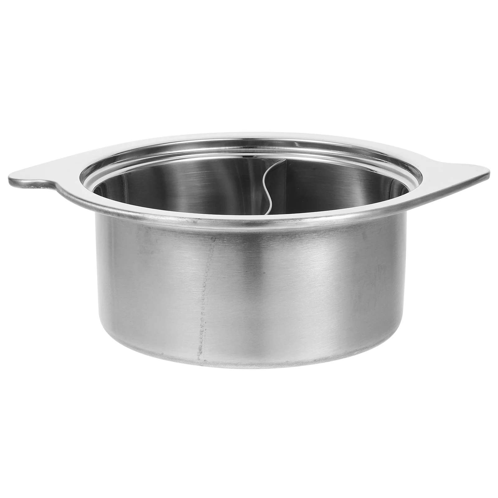 

1pc Kitchen Cookware Cooking Dual Sided Soup Cookware Tool Food Pressure Cooker Express Stainless Steel Pot Anti-scald Thick