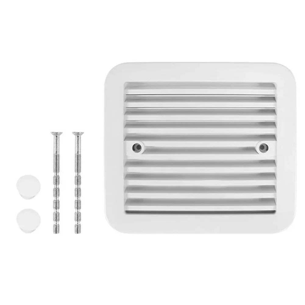 

RV Side Exhaust Vent Heat Dissipation Vent Ventilation Exhaust Bathroom Louver Air Outlet Cover Heating Cooling Ventilation