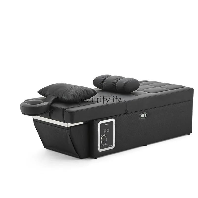 

1*Beauty salon high-end multi-functional head treatment bed reclining shampoo massage bed