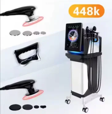Tecar Therapy Indiba 448Khz Monopolar RF CET Face Lifting RET Body Contouring 448K Reduction Diathermy RF Machine