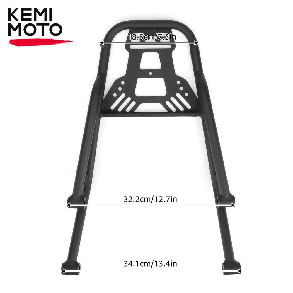 

Motorcycle Luggage Racks For Honda CL300 2023 2024 Top Box Carrier Mount Backrest Shelf Holder Steel Accessories KEMiMOTO