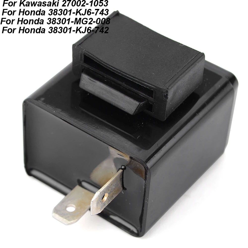 

27002-1053 Turn Signal Indicator Flasher Relay Module For Honda NX125 CBR125R CBX750 KLR125 TLR200 CB400 CB550 GL1000 Gold Wing